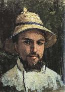 Gustave Caillebotte, Self-Portrait in Colonial Helmet